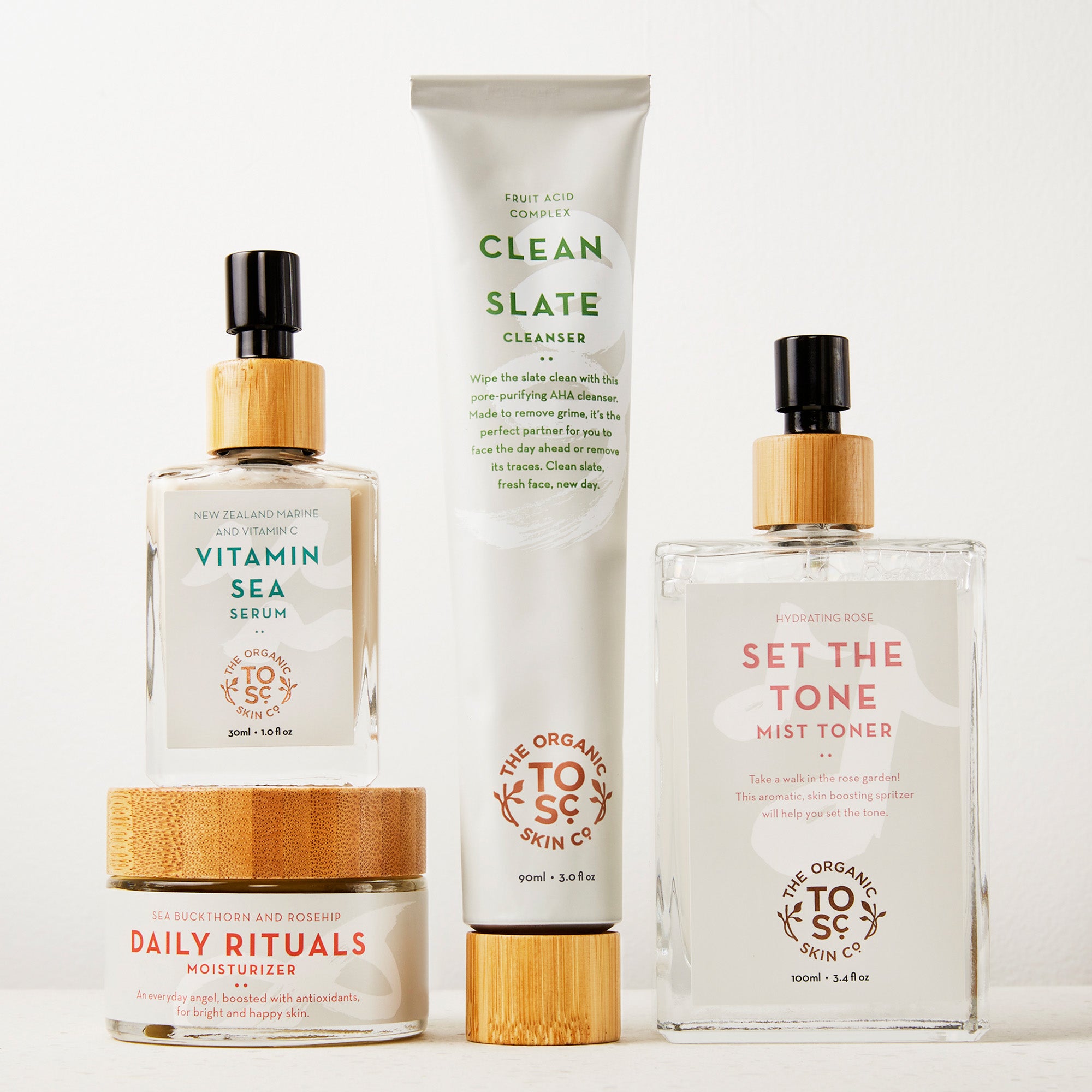 Ritual Pack | Essential Skincare Routine – The Organic Skin Co